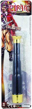 KARNEVAL Dalekohled pirátský 24cm KARNEVALOVÝ DOPLNĚK