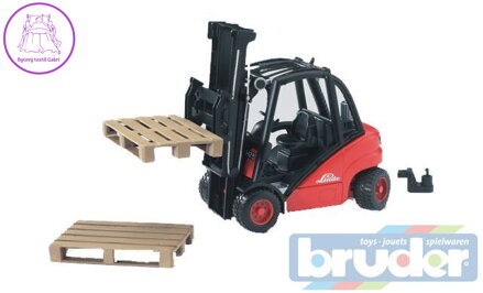 BRUDER 02511 (2511) Vysokozdvižný vozík LINDE H30D