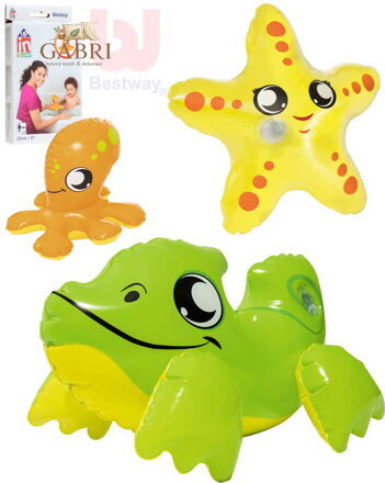 BESTWAY Baby zvířátko nafukovací 22-34cm různé druhy do vody pro miminko