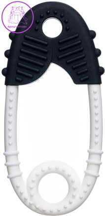 PROFIBABY Baby kousátko špendlík silikonový kontrastní pro miminko