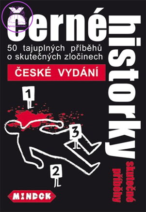 MINDOK HRA Černé historky - SKUTEČNÉ PŘÍBĚHY *SPOLEČENSKÉ HRY*