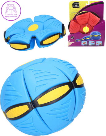 Phlat Ball Hoď disk, chyť míč! disk 22cm měnící se v míč 2 barvy 2v1