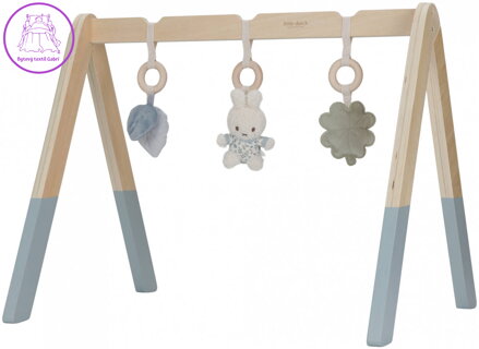 LITTLE DUTCH DŘEVO Baby hrazdička Miffy Lucky Leaves pro miminko
