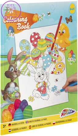 GRAFIX Omalovánky Velikonoční A4 Velikonoce