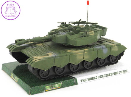 Tank plastový na setrvačník 32cm vojenské obrněné vozidlo