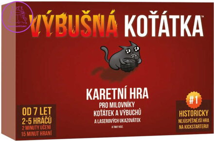 ADC Hra Výbušná koťátka karetní hra *SPOLEČENSKÉ HRY*