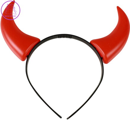 KARNEVAL Rohy čerta čelenka *KARNEVALOVÝ DOPLNĚK*