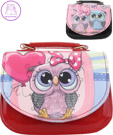 Kabelka Sovička 17x15x7cm pro holčičky 2 druhy