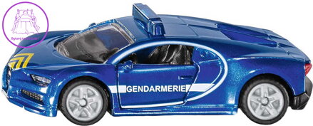 SIKU Auto policie Bugatti Chiron model kov 1541