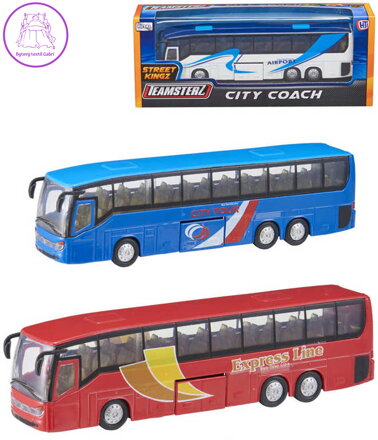 Teamsterz Street Kingz autobus kovový 3 druhy v krabici