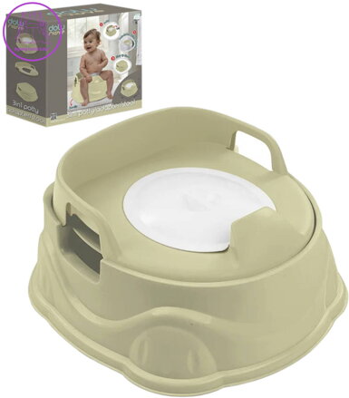 DOLU Nočník / sedátko na WC / baby stolička 3v1 světle zelená