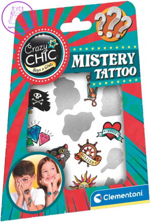 CLEMENTONI Tetování Crazy CHIC mystické pro kluky a holky