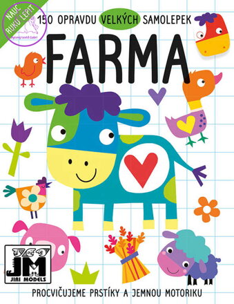 JIRI MODELS Maxi samolepky velké Farma