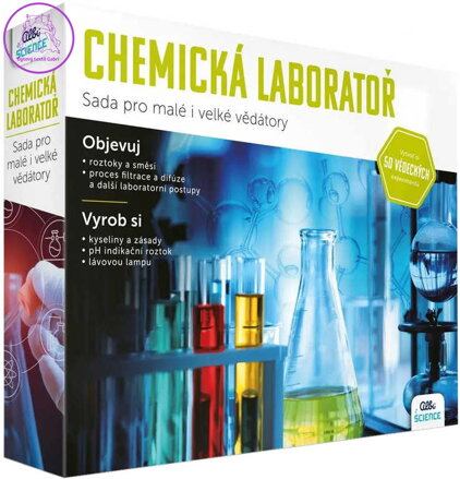 ALBI Science Chemická laboratoř experimentální vědecký set pro děti