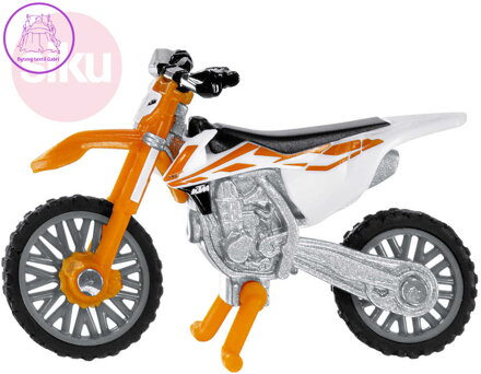 SIKU Motorka terénní KTM SX-F 450 cross model kov 1391