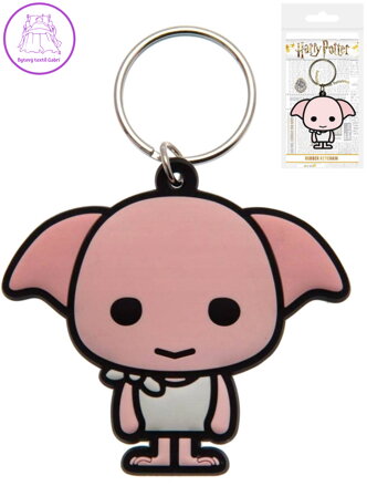 Klíčenka dětská gumová Dobby (Harry Potter) přívěsek na klíče