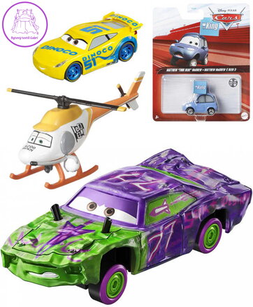 MATTEL Autíčko angličák Disney Pixar Cars 3 (Auta) různé druhy kov