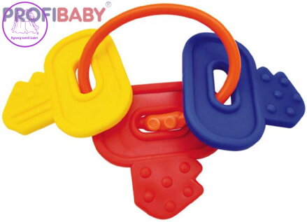 PROFIBABY Baby přívěšek plastové klíče kousátko