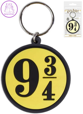 Klíčenka dětská gumová 9 3/4 (Harry Potter) přívěsek na klíče