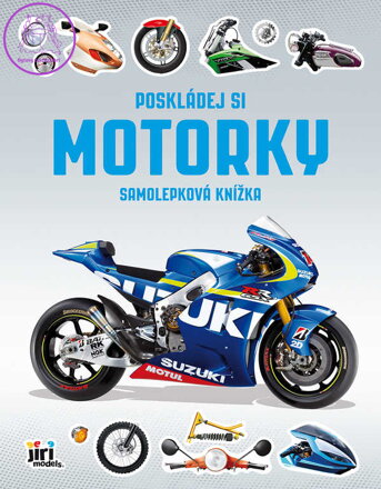 JIRI MODELS Poskládej si motorky samolepková knížka