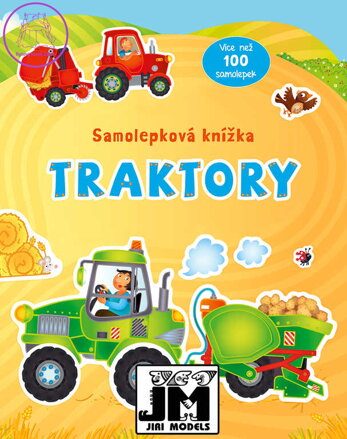 JIRI MODELS Samolepková knížka Traktory