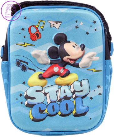 Taštička dětská Disney Mickey Mouse 3D efekt na rameno s popruhem