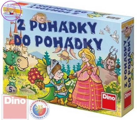 DINO Hra Z pohádky do pohádky nová verze *SPOLEČENSKÉ HRY*