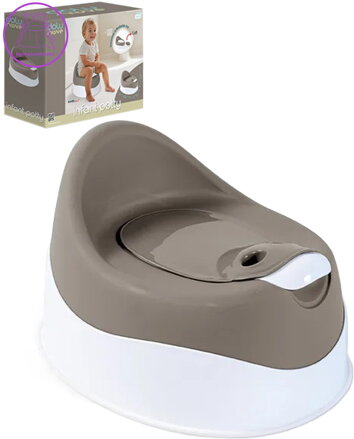 DOLU Dětský nočník s odnímatelným víčkem 24x30x37cm šedý