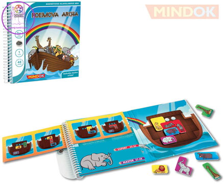 MINDOK HRA Smart Noemova archa magnetická na cesty