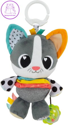 LAMAZE PLYŠ Kočička Millie závěsné zvířátko s aktivitami pro miminko