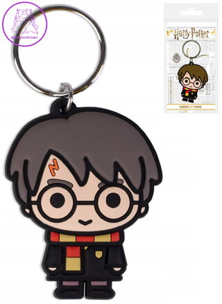 Klíčenka dětská gumová Harry Potter přívěsek na klíče