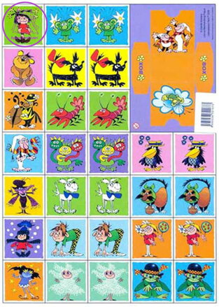 AKIM Hra pexeso Večerníček Zdeněk 32 dvojic *SPOLEČENSKÉ HRY*