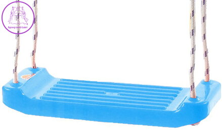 MAD Houpačka modrá závěsná 43x17cm plastové prkénko