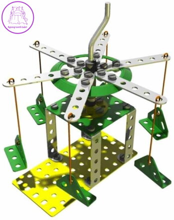 MERKUR Mini 10 Kolotoč *KOVOVÁ STAVEBNICE*