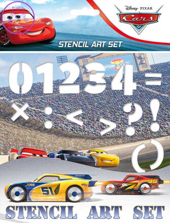 JIRI MODELS Šablony zábavné Auta (Cars)