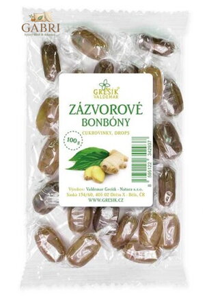 Grešík Zázvorové bonbóny 100 g