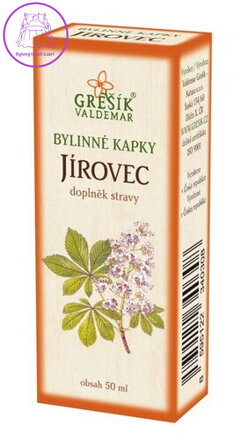 Grešík Jírovec kapky 50 ml