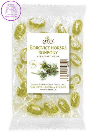 Grešík Borovice horská bonbóny 100 g