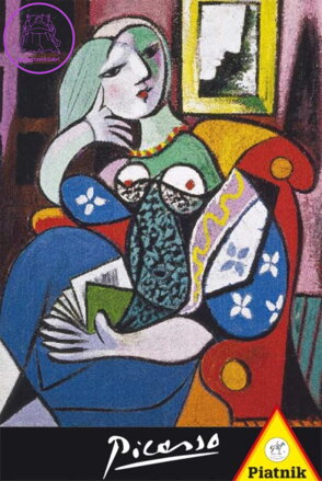 PIATNIK Puzzle Dívka s knihou 1932, 1000 dílků