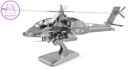 METAL EARTH 3D puzzle Vrtulník AH-64 Apache
