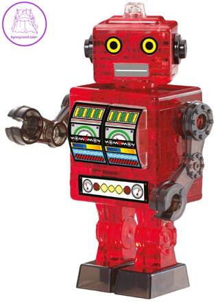 HCM KINZEL 3D Crystal puzzle Robot 39 dílků