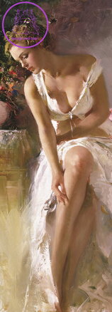 ART PUZZLE Vertikální puzzle Angelica 1000 dílků