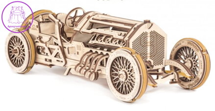UGEARS 3D puzzle U-9 Grand Prix Auto 348 dílků