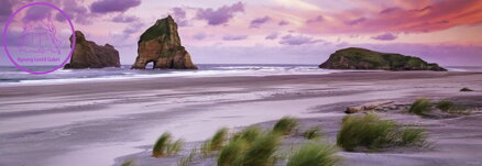 HEYE Panoramatické puzzle Pláž Wharariki 1000 dílků