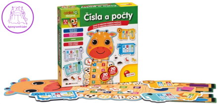 LISCIANI Baby puzzle Čísla a počty