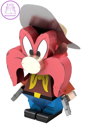 METAL EARTH 3D puzzle Looney Tunes: Yosemite Sam