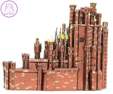 METAL EARTH 3D puzzle Hra o trůny: Red Keep (ICONX)