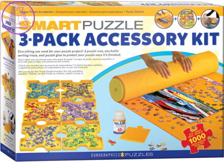 EUROGRAPHICS Sada příslušenství pro skládání puzzle 3v1