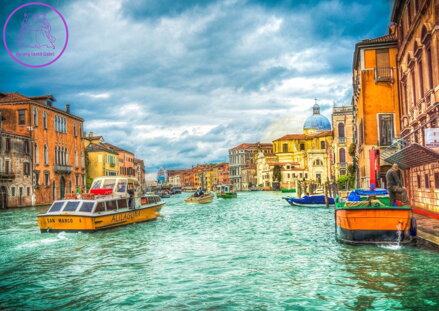 BLUEBIRD Puzzle Benátky, Itálie 500 dílků