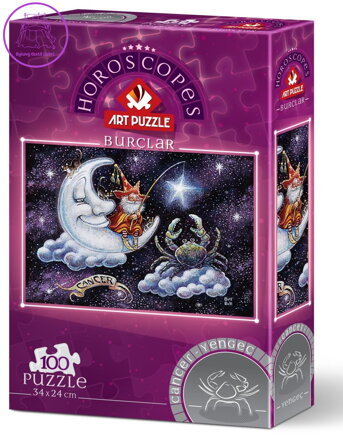 ART PUZZLE Puzzle Znamení zvěrokruhu: Rak 100 dílků